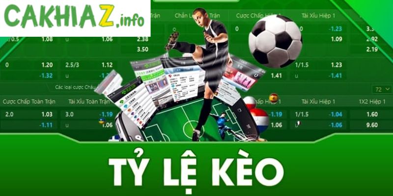 Cập nhật tỷ lệ kèo bóng đá 